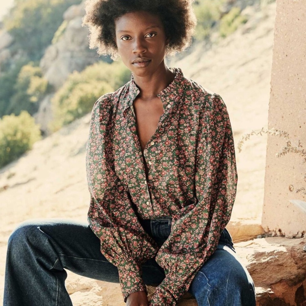 DOEN Prima top in Amelie floral